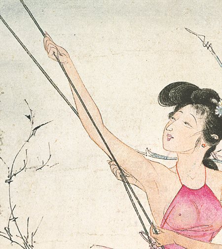 左云-胡也佛的仕女画和最知名的金瓶梅秘戏图