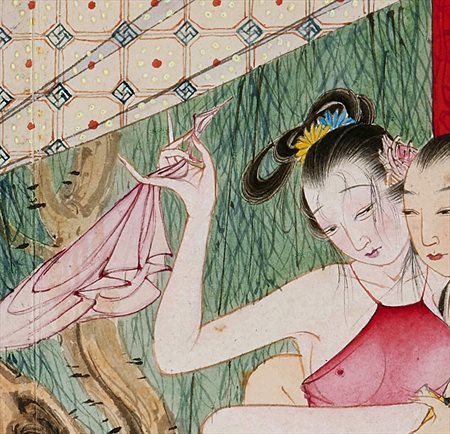 左云-迫于无奈胡也佛画出《金瓶梅秘戏图》，却因此成名，其绘画价值不可估量